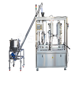 塑料盒灌装封口机